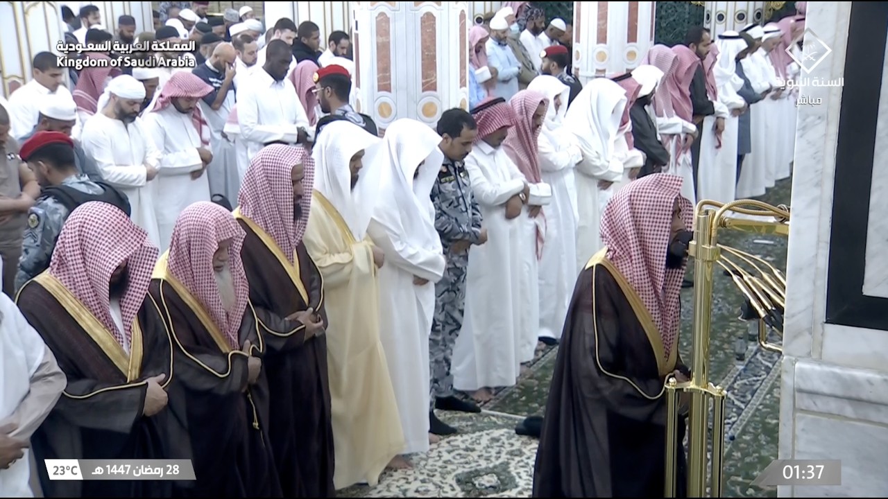 صلاة التهجد للشيخ عبدالله القرافي ليلة 28 رمضان 1447هـ - التسليمة الثالثة و الرابعة