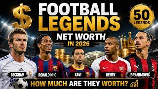 How Rich Are Football Legends in 2026? 💰⚽ | More 50 Players & Their Net Worth