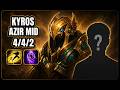 azir mid gameplay