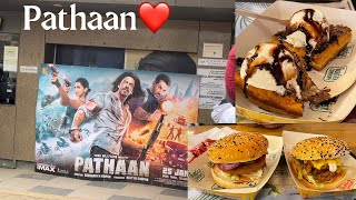 Watching Pathaan With My Friend Vlog-47