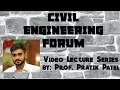 Civil engineering forum  introduction to my channel 