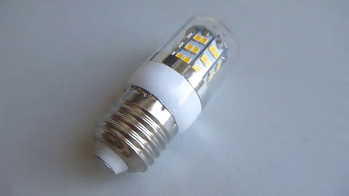 E27 12W 60 SMD 2835 1100Lm 100   120V Warm White Corn Bulb