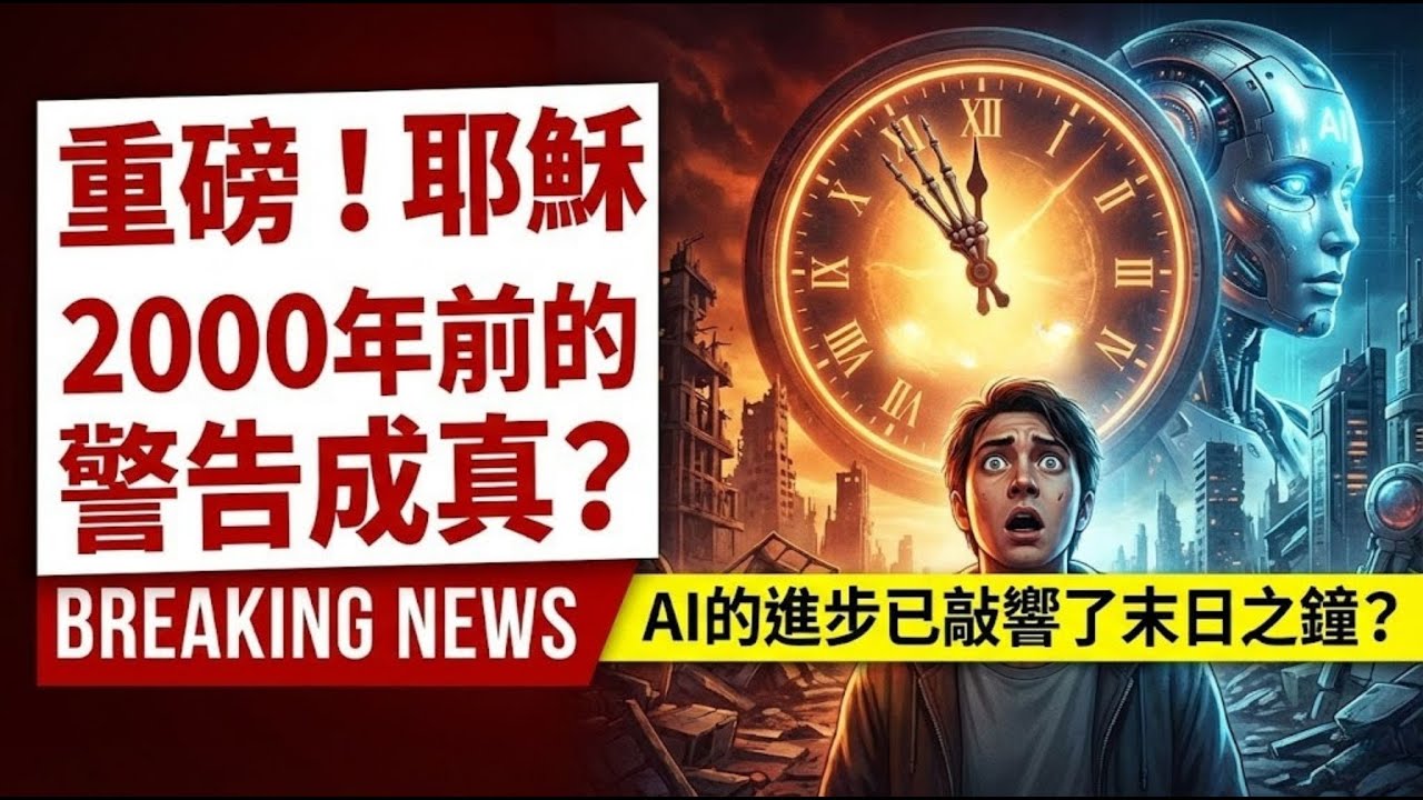 【中英雙字幕】重磅！耶穌2000年前的警告成真？AI的進步已敲響了末日之鐘？｜信仰觀點｜衛理學教授Sean McDowell與John Lennox博士訪談精華Part.1