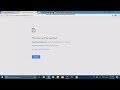 How to fix This site can’t be reachedERR ... - YouTube