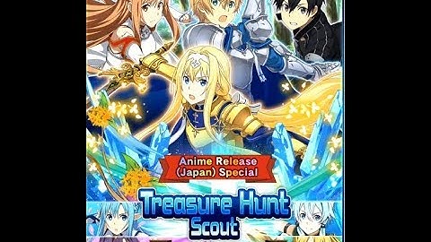 Sword Art Online Memory Defrag - 10 Treasure Hunt Scouts