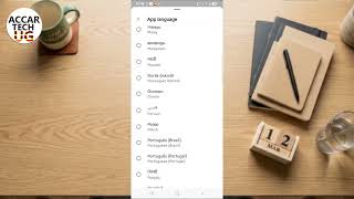 HOW TO CHANGE WHATSAPP APP LANGUAGE screenshot 3