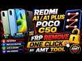 REDMI A1/A1 PLUS/POCO C50 FRP REMOVE ONE CLICK BY AMT TOOL