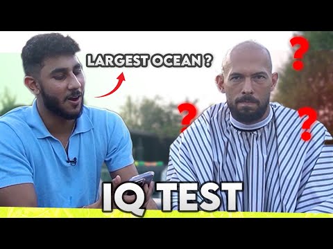 Is Andrew Tate's IQ really 148? How high do you think his IQ is