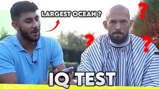 Andrew Tate Takes An Iq Test Surprising Result