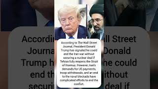 Trump May End Iran War Without Nuclear Deal as Hormuz Demands Complicate Exit