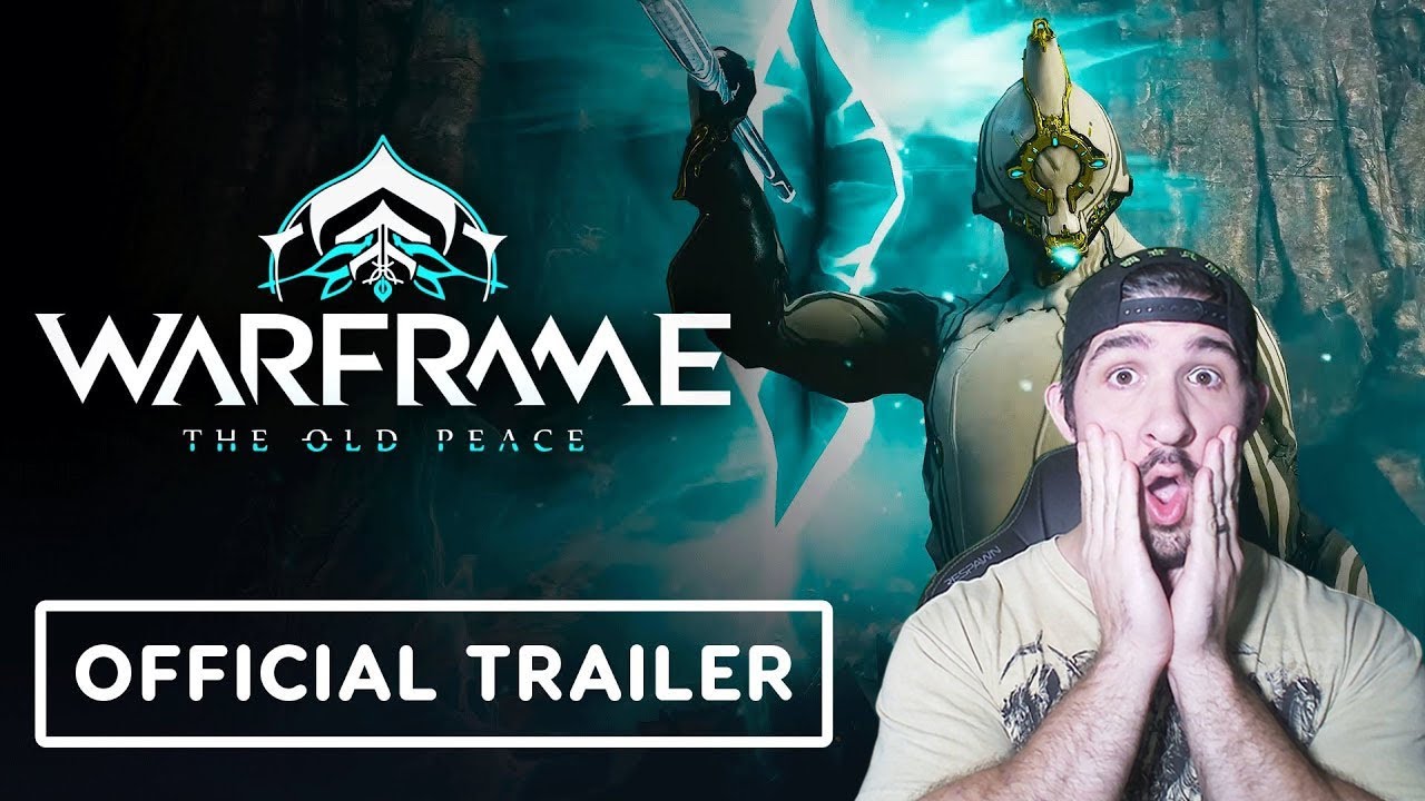 Ninja Reacts to Warframe Official The Old Peace Trailer - YouTube