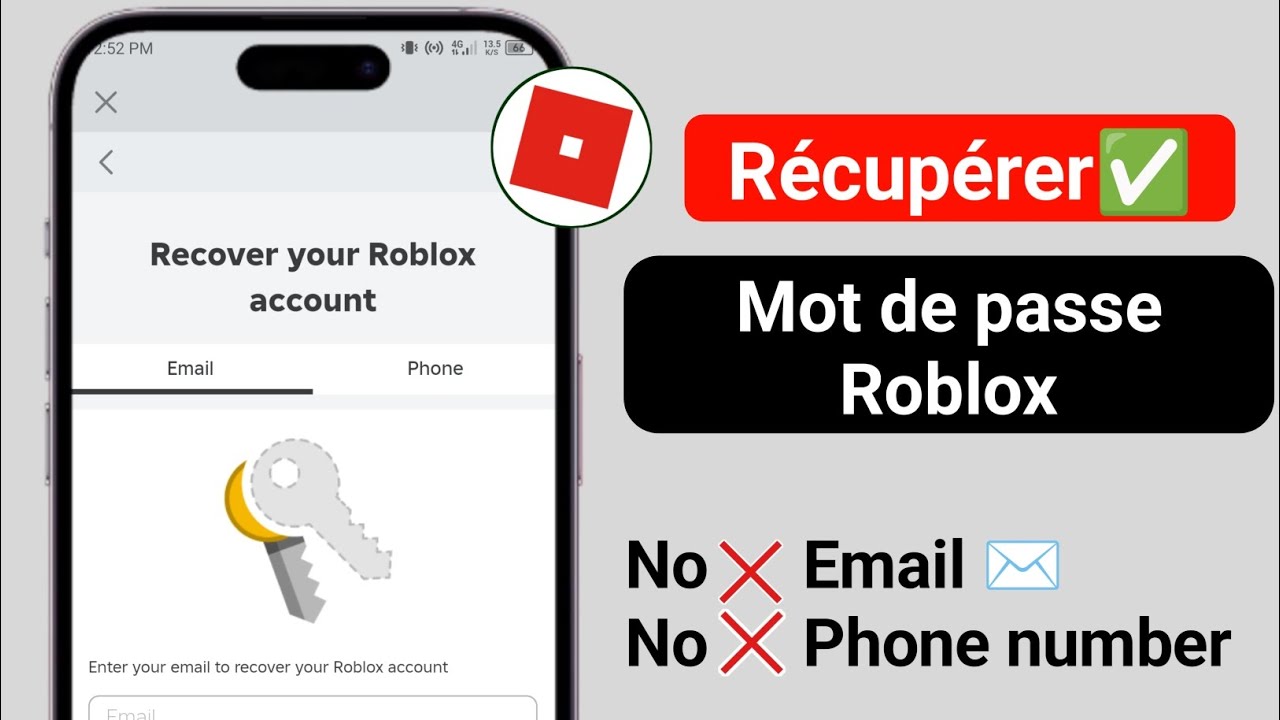Comment réinitialiser votre mot de passe Roblox sans e-mail (2025