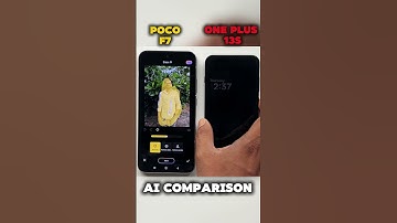 POCO F7 vs OnePlus 13S – Who Wins the AI Battle? 🤖🔥 #shorts