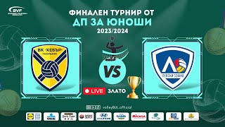 (🔴LIVE) Хебър vs. Левски-София - финален турнир от ДП за юноши