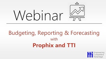 Extending Dynamics GP - Budgeting, Reporting & Forecasting with Prophix