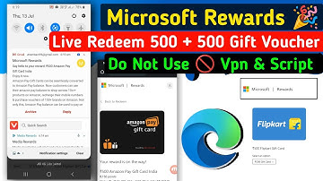 Good News From Microsoft Rewards | Microsoft Rewards Redeem Problem Solved |Live Redeem Gift Voucher