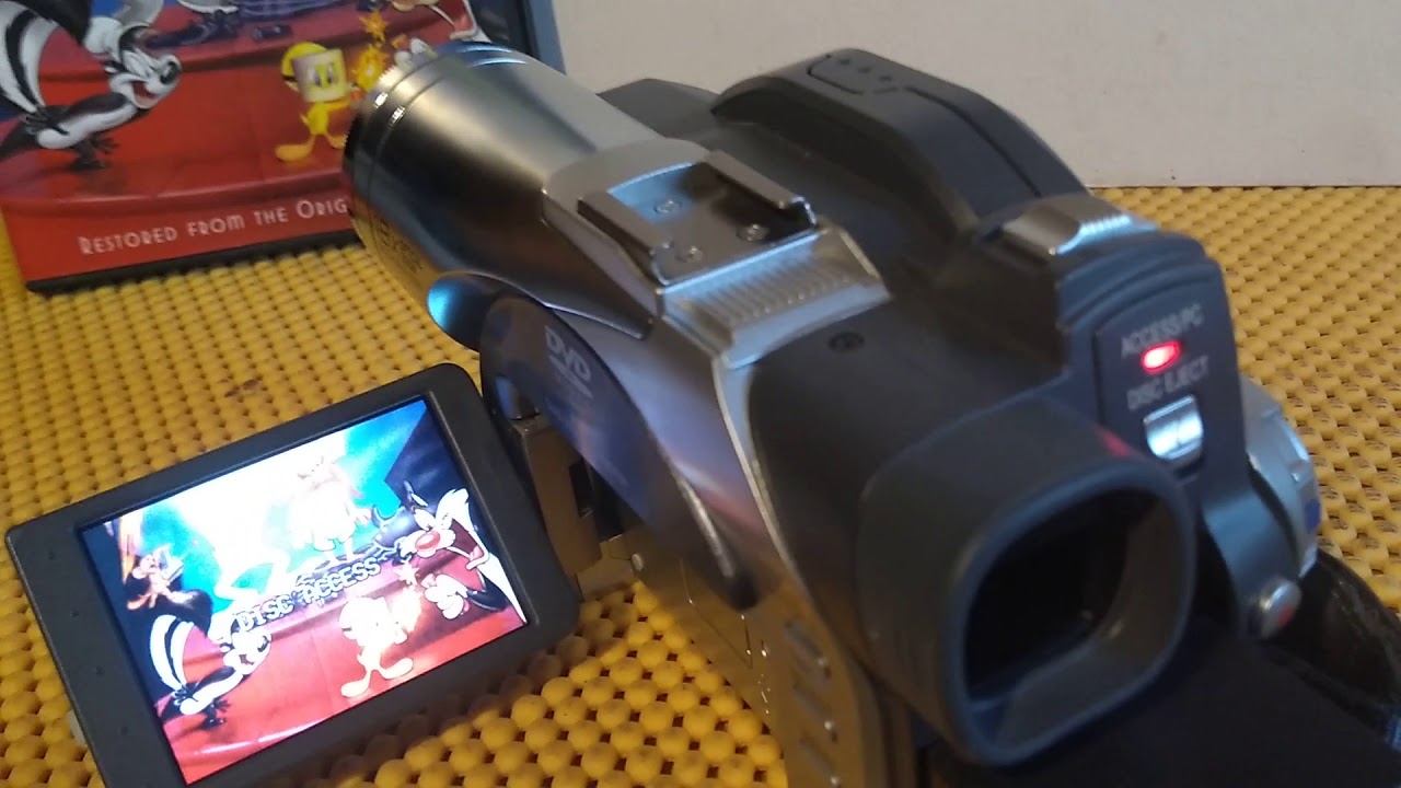 Videocámara Panasonic DVD-Ram - YouTube