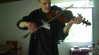 Video thumbnail of "Reuben's Train -- fiddle"