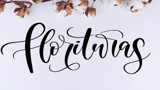 Florituras en Lettering