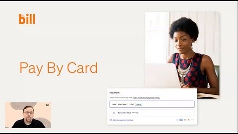 BILL Pay By Card