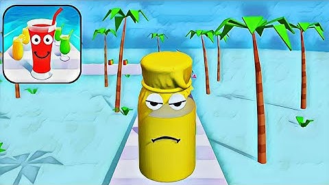 Juice Run - All level Gameplay Walkthrough Android iOS (levels 220-221)