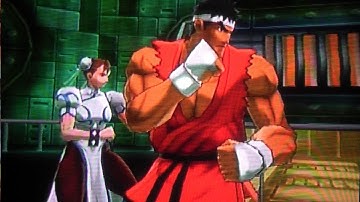 Tatsunoko vs Capcom Ultimate All-Star Ryu and Chun Li