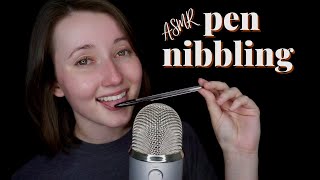 ASMR | Pen Nibbling to GUARANTEE Tingles✨