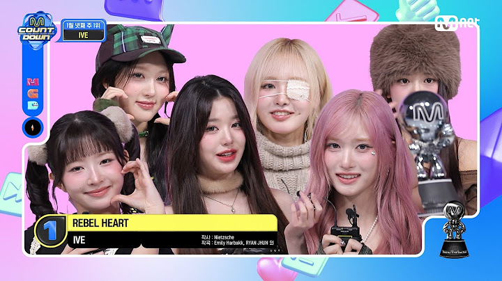 1월 4주 1위 'IVE'의 'REBEL HEART' 앵콜 무대! (Full ver.) #엠카운트다운 EP.872