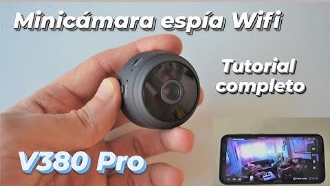 Mini cámara Espía WiFi 1080P HD | V380 Pro | Análisis, Configuración y Funciones