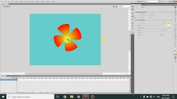 adobe flash professional - flower