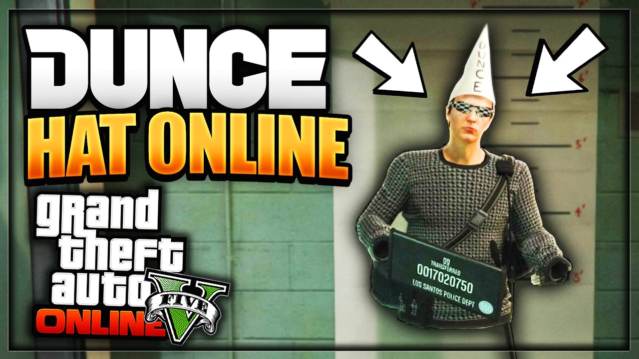 GTA 5 Online NEW DUNCE HAT GLITCH Patch 1 37 How To Obtain Save gta-5-online-new-dunce-hat-glitch-patch-1-37-how-to-obtain-save