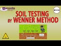 Soil testing by wenner method  marconite  inter tech  india