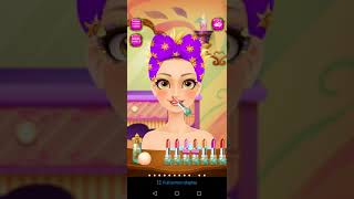 How to play Long hair princess Hair salon screenshot 2