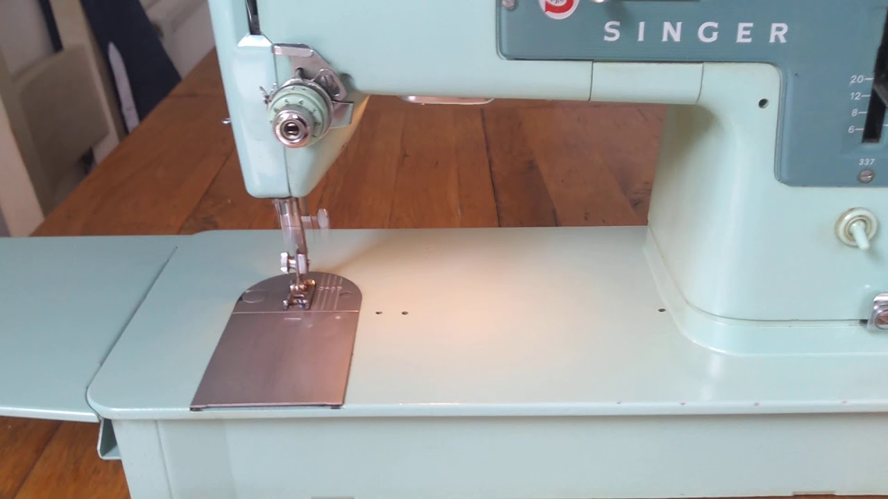 Singer 337 sewing machine - YouTube