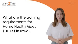 What are the training requirements for Home Health Aides (HHAs) in Iowa?