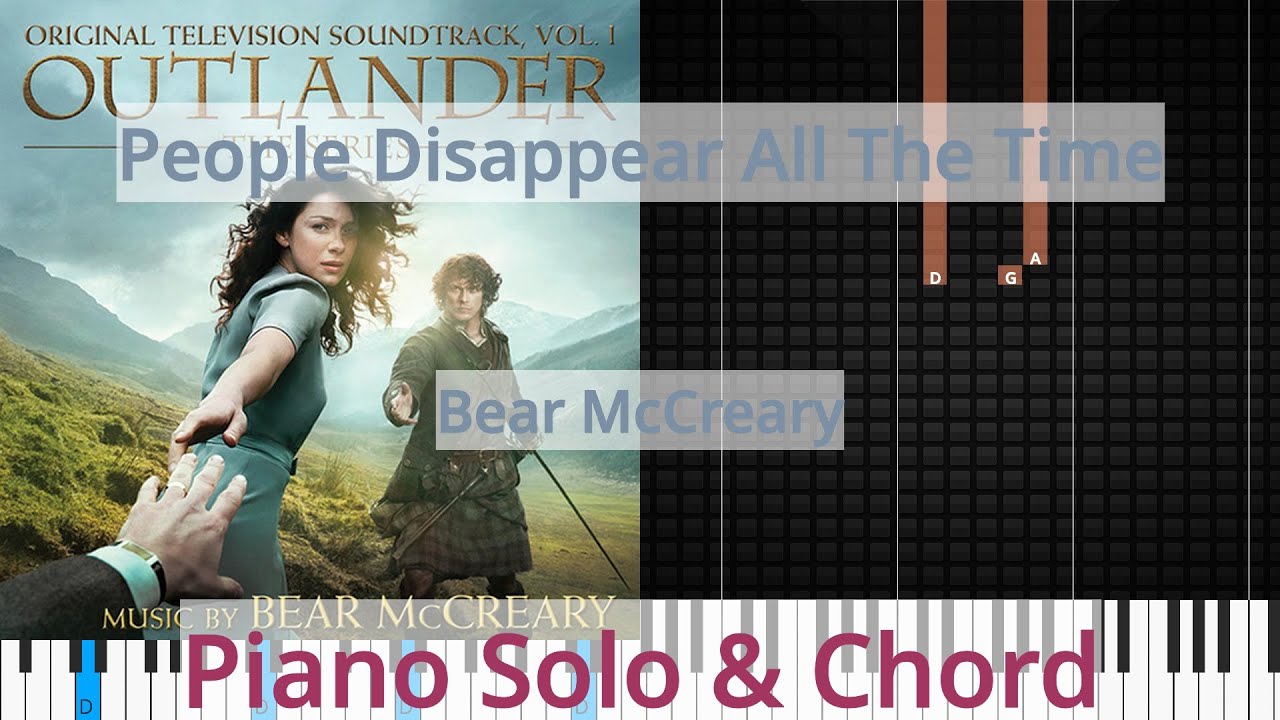 🎹People Disappear All The Time, Solo & Chord, Bear McCreary, Synthesia Piano 🎹People Disappear All The Time, Solo & Chord, Bear McCreary, Synthesia Piano