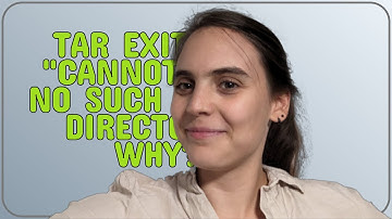 Unix: tar exits on "Cannot stat: No such file of directory", why?