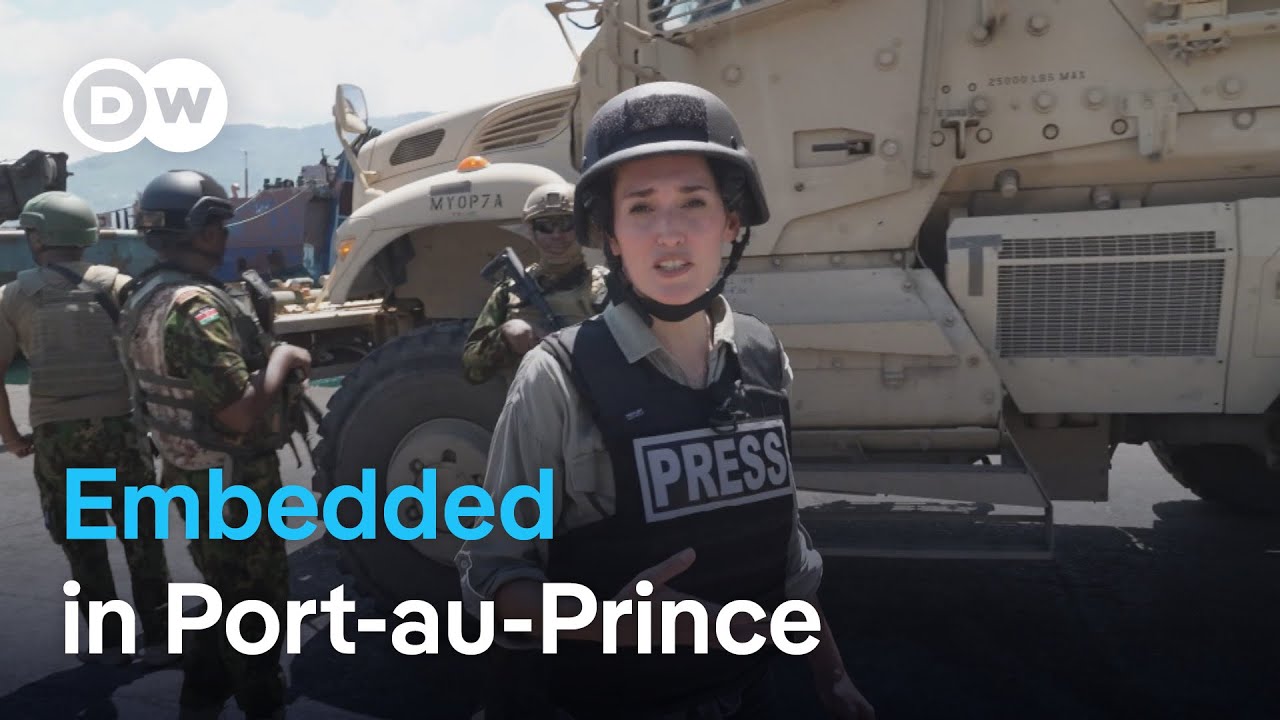 On patrol with Kenyan police in gang-terrorized Haitian capital | DW News