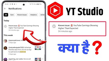 Known Issue🚨YouTube Earnings Showing Higher Than Expected