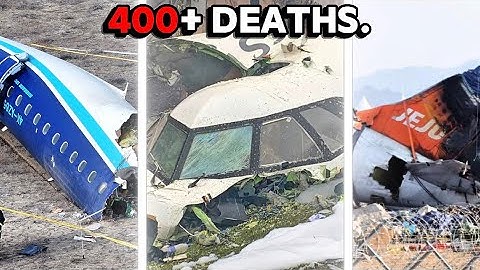 The WORST Plane Crashes Of 2024