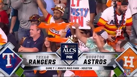 ALCS on FOX intro | TEX@HOU | 10/23/23 (GM7)