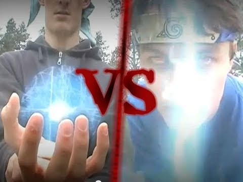 Chidori VS Rasengan - Ultimate Version - REAL LIFE Naruto