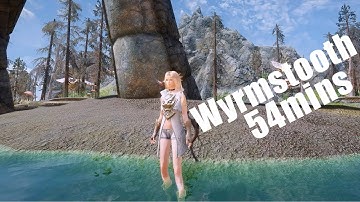 Skyrim Ultrawide - Unedited Gameplay and last Wyrmstooth visit