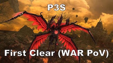 FFXIV: Asphodelus: The Third Circle Savage (P3S) First Clear - WAR PoV