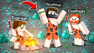 1000$ GİZLİ YER ALTI HAZİNESİ - Minecraft MağaraCraft #7