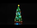 Brickbling light kit for lego christmas tree building 40573