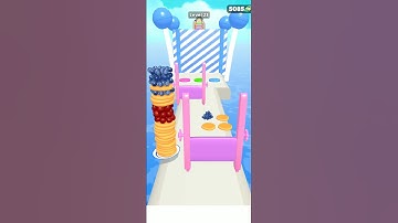 pancake Run 3D Level 23 🤑😲😱 Android,IOS | #shorts #pancake #gameplay #gaming  #mobilegames