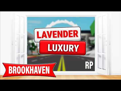 Roblox Brookhaven 🏡RP 💜 LAVENDER LUXURY 💜 UPDATE