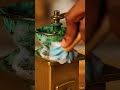 Restoring a Green Rusty Pepper Mill! 🧂✨ | Satisfying Gold Reveal