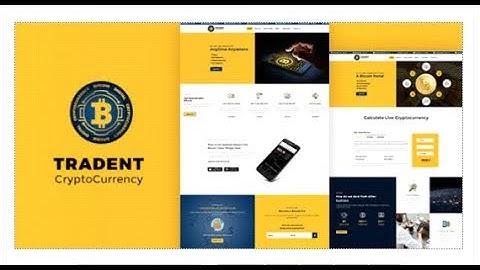 Tradent - Cryptocurrency Theme | Themeforest Templates